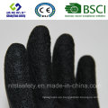 Nylon Latex Protección de trabajo Guantes Guantes de seguridad Guantes de látex